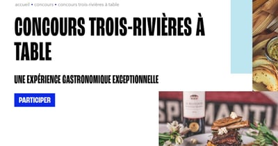 Concours Gagnez une table d'hôte gastronomique pour 2 personnes au restaurant Les  Contrebandiers!