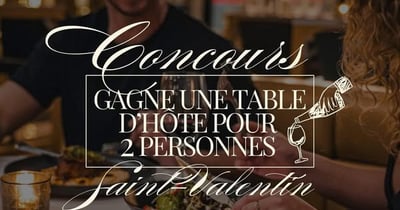 Concours Gagnez une table d'hôte pour deux chez Georgio!