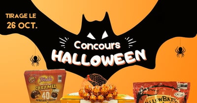 Concours Gagnez une tonne de friandises pour célébrer la soirée du 31 octobre!
