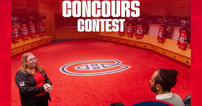 Concours Gagnez une visite guidée au Centre Bell pour cinq personnes et un chandail du Tricolore!