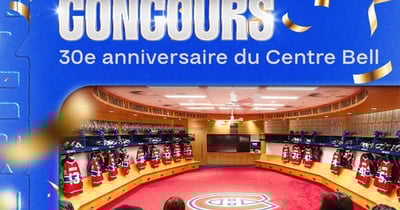 Concours Gagnez une visite guidée pour 5 personnes au Centre Bell!