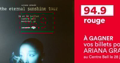 Concours Gagnez vos billets pour Ariana Grande!