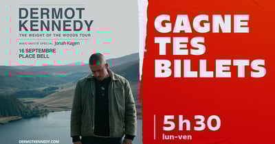 Concours Gagnez vos billets pour Dermot Kennedy grâce à 96.9 CKOI!