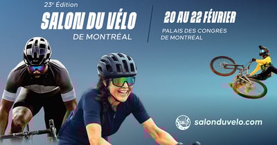 Concours Gagnez vos billets pour le salon du vélo de Montréal!