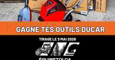 Concours Gagnez vos outils Ducar!