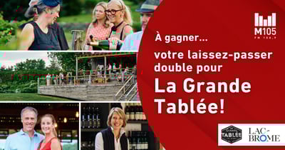 Concours Gagnez votre accès à La Grande Tablée! Concours Gagnez votre accès à La Grande Tablée!