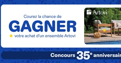 Concours Gagnez votre achat d'un ensemble Artovi!