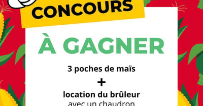 Concours Gagnez votre épluchette de maïs!