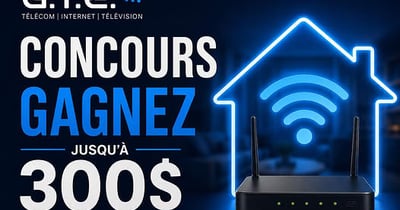 Concours Gagnez votre facture internet!
