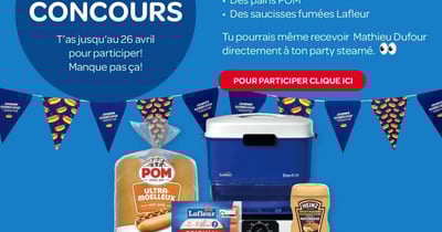 Concours Gagnez votre party steamé Lafleur!