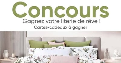 Concours Gagnon Frères - Gagnez votre literie de rêve ! Concours Gagnon Frères - Gagnez votre literie de rêve !