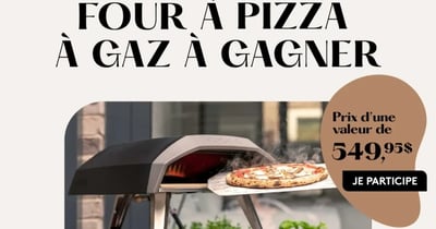 Concours Germain Larivière - Gagnez un four à pizza à gaz !