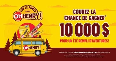 Concours Hershey Canada - Gagnez 10 000$ pour un été rempli d'aventures ! Concours Hershey Canada - Gagnez 10 000$ pour un été rempli d'aventures !