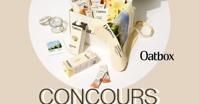 Concours Je cuisine en collaboration avec Oatbox!
