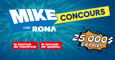 Concours Journal de Montréal Gagnez l’une des cinq cartes-cadeaux RONA d’une valeur de 5000$!