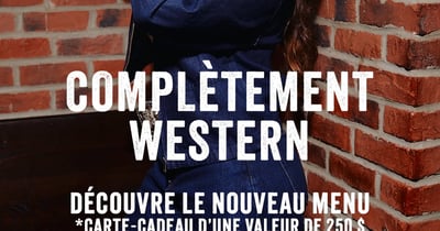 Concours La Belle et La Boeuf - Burger Bar Gagnez une carte-cadeau de 250$!
