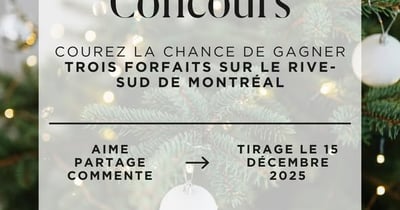 Concours La Forfaiterie - Gagnez un bundle surprise sur la Rive-Sud de Montréal!
