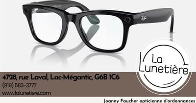 Concours La Lunetière - Gagnez une monture Wayfarer Ray-Ban par Meta de votre choix !