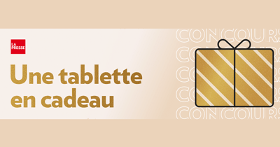 Concours La Presse - Gagnez  l'un des 30 iPad A16 (11e génération) de Apple!