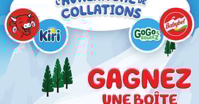 Concours La vache qui rit Canada- Courez la chance de gagner une boîte surprise