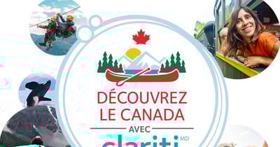 Concours Les lentilles cornéennes Clariti - Gagnez un bon de voyage d’une valeur de 5 000 $ pour vivre un été canadien inoubliable!