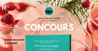Concours Les Radieuses Magazine 50+ - Gagnez le coffret découverte Distillerie du Fjord!