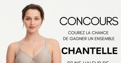 Concours Lilianne Lingerie - Gagnez un ensemble Chantelle d'une valeur de 200$!