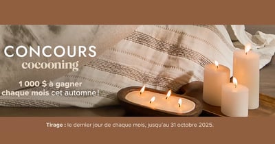 Concours Linen Chest - 1000$ à gagnez chaque mois! Concours Linen Chest - 1000$ à gagnez chaque mois!