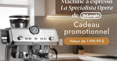 Concours Linen Chest - Gagnez une machine à espresso La Specialista Opera de De'Longhi! Concours Linen Chest - Gagnez une machine à espresso La Specialista Opera de De'Longhi!
