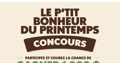 Concours Little Potato - le p’tit bonheur du printemps! Concours Little Potato - le p’tit bonheur du printemps!