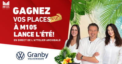 Concours M105 Gagnez votre laisser-passer double pour assister en direct au Retour M105!