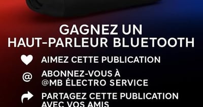 Concours MB Électro-Service - Gagnez un haut-parleur Bluetooth Soundcore !