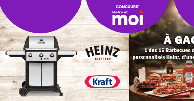 Concours Métro - Gagnez 1 des 15 Barbecues de marque Broil King!
