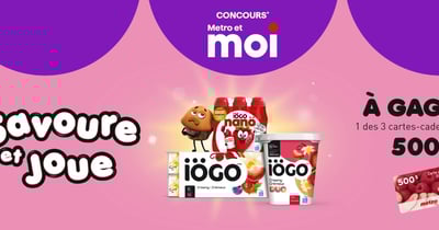 Concours Metro - Gagnez 1 des 3 cartes-cadeaux Metro de 500 $! Concours Metro - Gagnez 1 des 3 cartes-cadeaux Metro de 500 $!