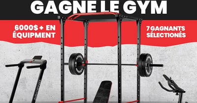 Concours Montreal Weights - 6000$ d'équipement de Gym à gagner!