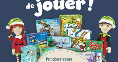 Concours Naître et grandir - Gagnez un panier de jeux de la marque Gladius!