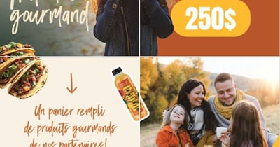 Concours Nutri-Impact - Gagnez l'un des 2 paniers gourmands remplis de délicieux produits d’une valeur de plus de 250 $ chacun! Concours Nutri-Impact - Gagnez l'un des 2 paniers gourmands remplis de délicieux produits d’une valeur de plus de 250 $ chacun!