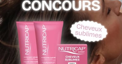Concours Nutricap- courez la chance de remporter une carte cadeau Jean Coutu de 1000$ + une routine complète de produits Nutricap sublimes!