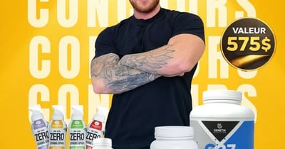 Concours Nutrition Suprême - Gagne un ensemble complet pour t’aider à bien commencer l’année et à atteindre tes objectifs!