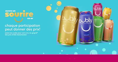 Concours OUVRE UN SOURIRE EN OR DE BUBLY!