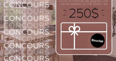 Concours Performa Immobilier - Gagnez une carte-cadeau de 250$ chez Bouclair ! Concours Performa Immobilier - Gagnez une carte-cadeau de 250$ chez Bouclair !