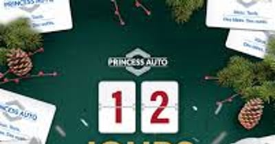 Concours Princess Auto – 12 jours de cartes-cadeaux
