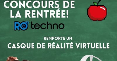 Concours RO2 Techno - Gagnez un casque de réalité virtuelle Meta Quest 3s ! Concours RO2 Techno - Gagnez un casque de réalité virtuelle Meta Quest 3s !