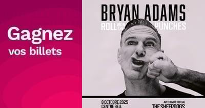 Concours Rythme FM 105,7 - Gagnez vos billets pour Bryan Adams!