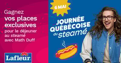 Concours Rythme FM 105,7 - Gagnez vos places pour le déjeuner du 6 mai avec Lafleur ! Concours Rythme FM 105,7 - Gagnez vos places pour le déjeuner du 6 mai avec Lafleur !