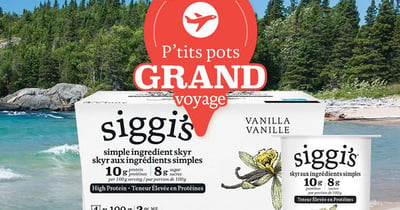 Concours Siggi’s -  P’tits pots, Grand voyage!