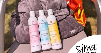 Concours Sima - Piscines & Spas -  Gagnez un kit Pharma spa contenant: 3 bouteilles, un peignoir et une serviette