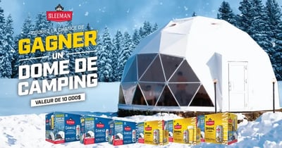 Concours SLEEMAN Courez la chance de gagner une tente dôme!