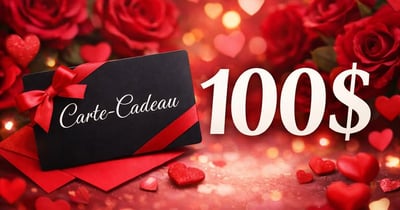 Concours St-Valentin Boutique Q4- Gagnez 1 carte-cadeau de 100 $ chez Boutique Q4!