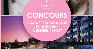Concours St-Valentin Estérel Resort- Gagnez un séjour pour deux à Estérel Resort, d’une valeur d’environ 1100$!